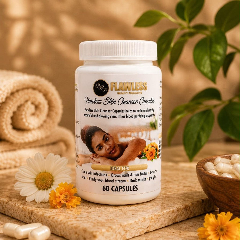 Flawless Skin Cleanser Capsules bottle