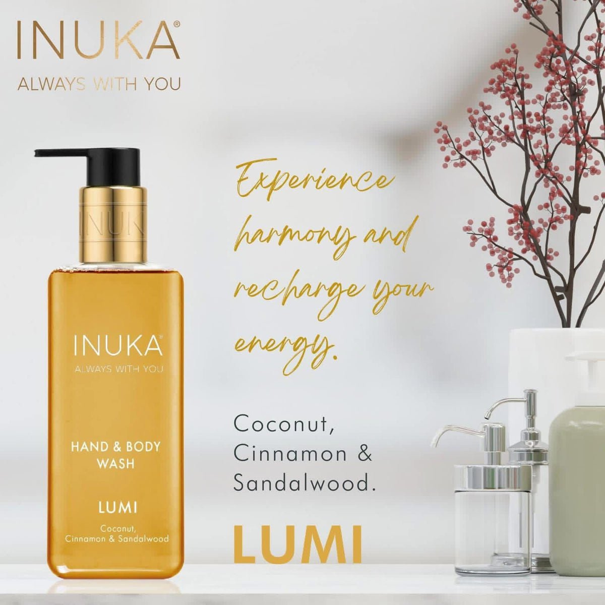 Inuka Hand & Body Wash 300ml