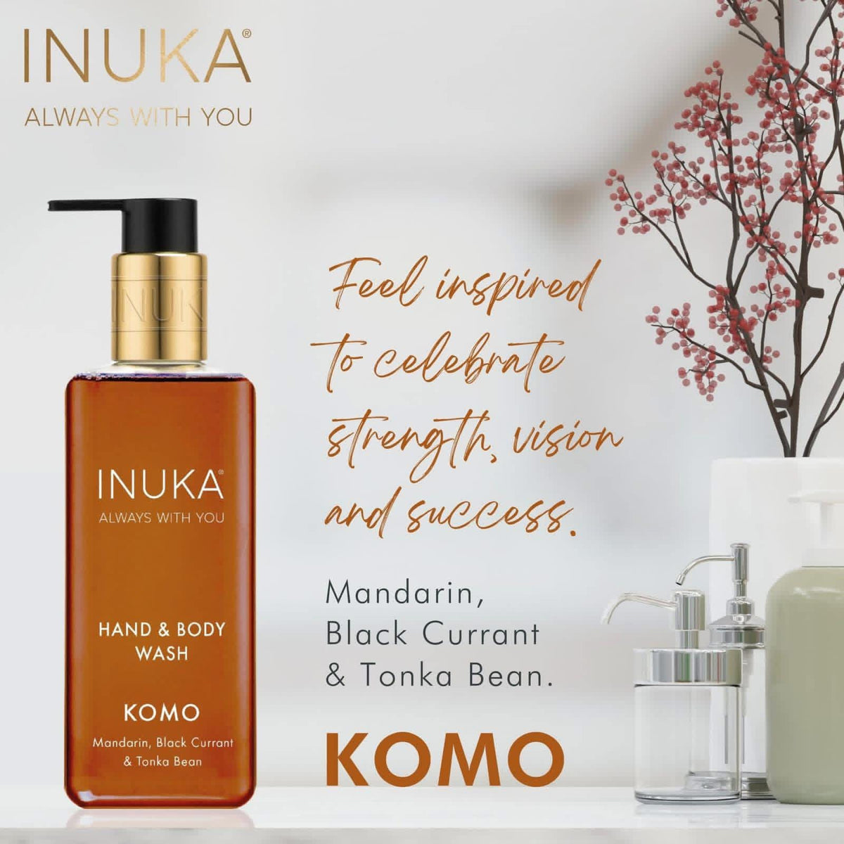 Inuka Hand & Body Wash 300ml