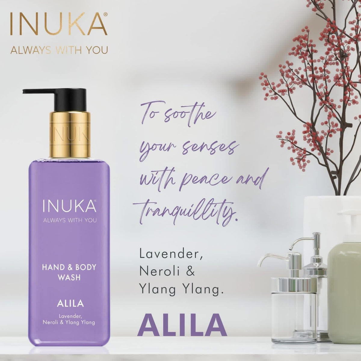 Inuka Hand & Body Wash 300ml